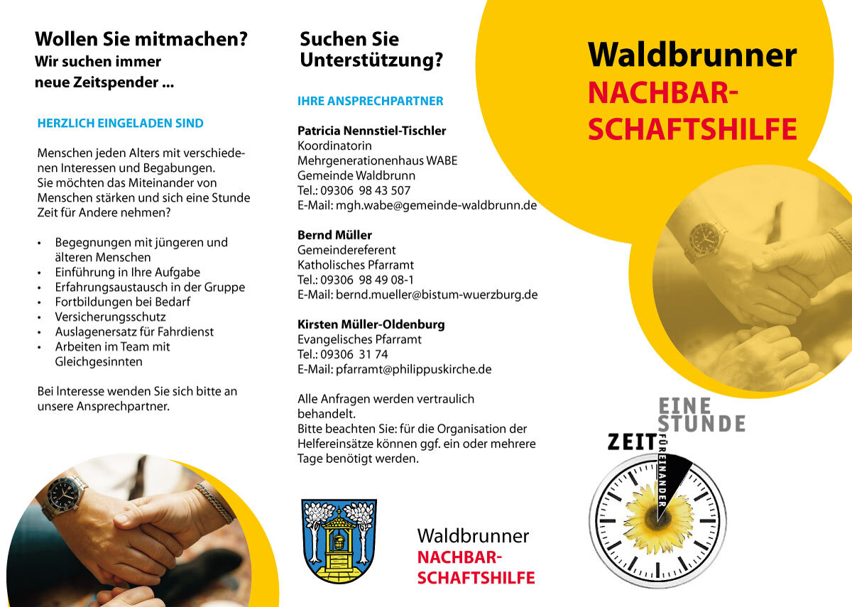 faltblatt aussen Nachbarschaftshilfe WABE NEU